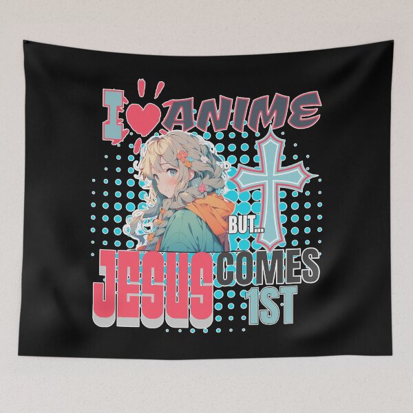 Item preview, Love Anime But Jesus Comes First designed and sold by duke818.