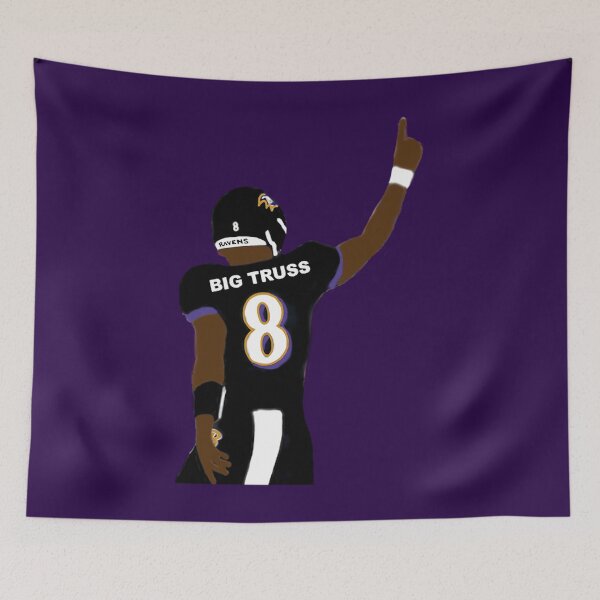 Item preview, Lamar Jackson - Big Truss iPhone Case 	 designed and sold by wtkjofbubds60.
