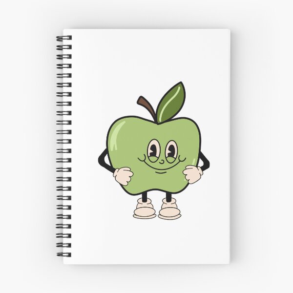 Item preview, Vintage Cartoon Green Apple  designed and sold by Theodosia  Grace.