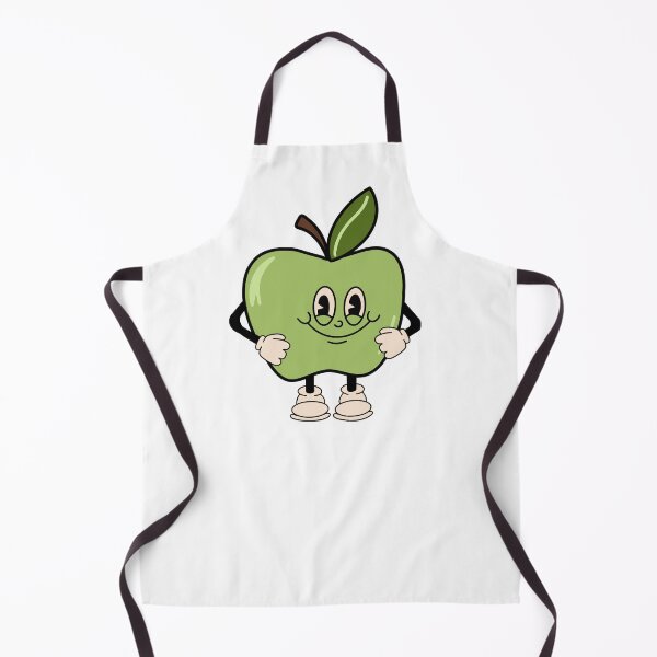 Item preview, Vintage Cartoon Green Apple designed and sold by Theodosia Grace.