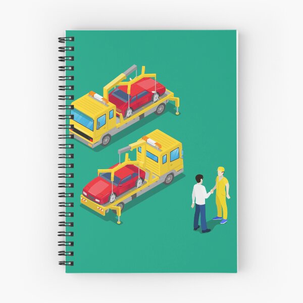Item preview, Isometric Car Assistance. Roadside Assistance Car. Tow Truck.  designed and sold by ivector.