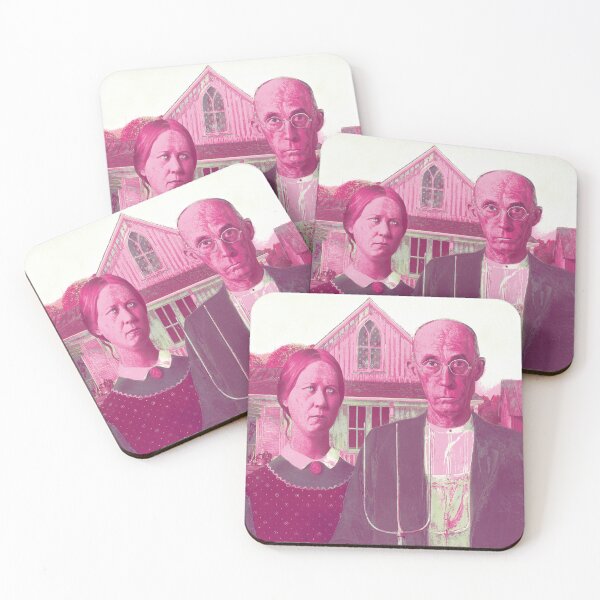 Item preview, Grant Wood, American Gothic, Barbenheimer Family designed and sold by Mauswohn.