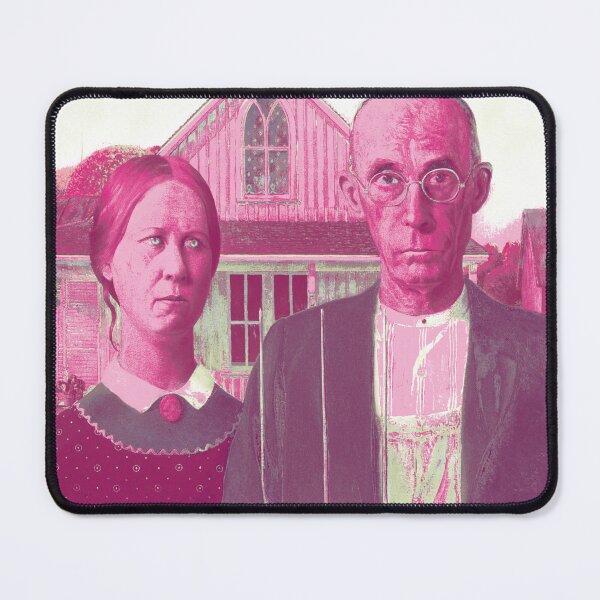 Item preview, Grant Wood, American Gothic, Barbenheimer Family designed and sold by Mauswohn.