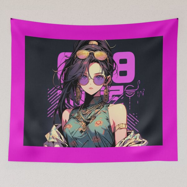 Item preview, 90s Anime Girl: Isabella - Embrace the Graceful Charm of a Timeless Persona designed and sold by RIAiCreations.