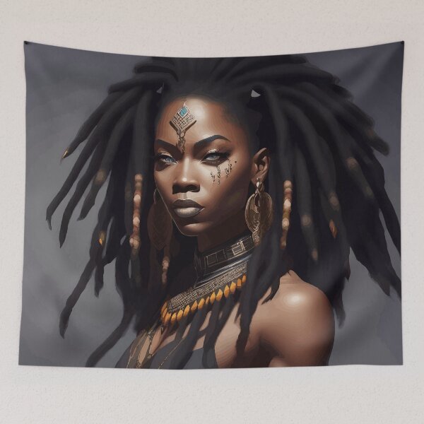 Item preview, Black Woman 3 designed and sold by Vicky Brago-Mitchell®.