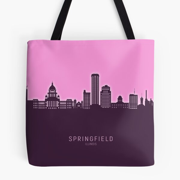 Item preview, Springfield Illinois Skyline designed and sold by ArtPrints.