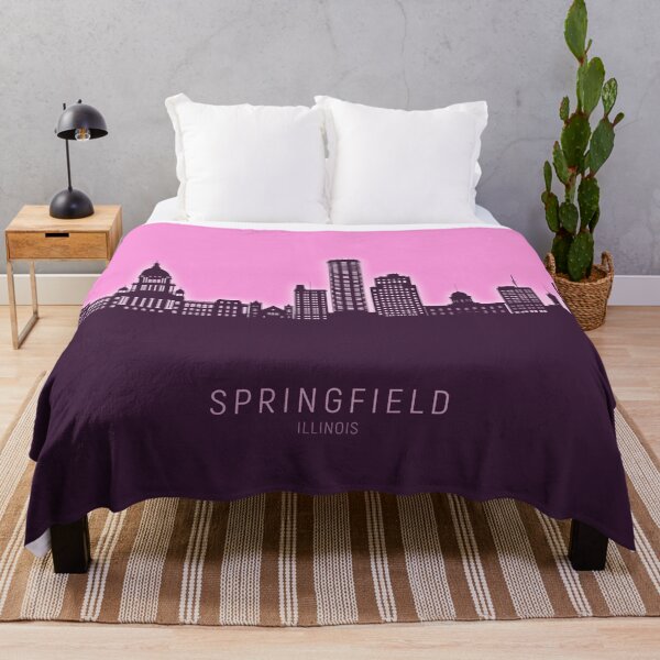 Artikelvorschau, Skyline von Springfield, Illinois entworfen und verkauft von ArtPrints.