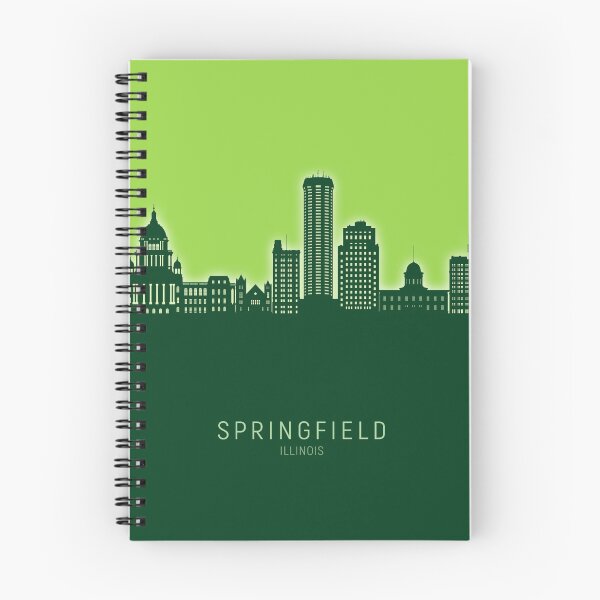 Item preview, Springfield Illinois Skyline designed and sold by ArtPrints.