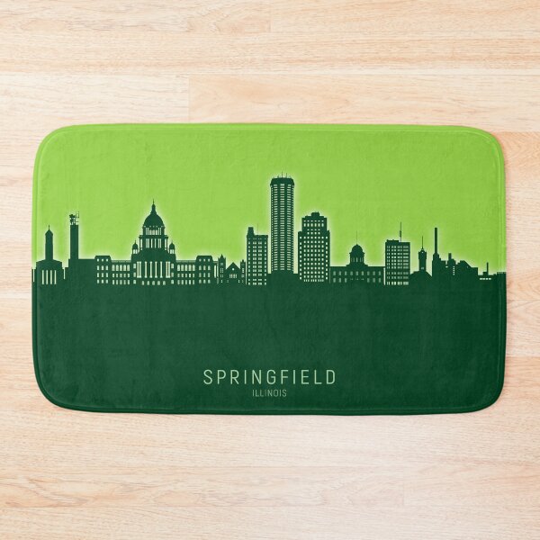 Item preview, Springfield Illinois Skyline designed and sold by ArtPrints.