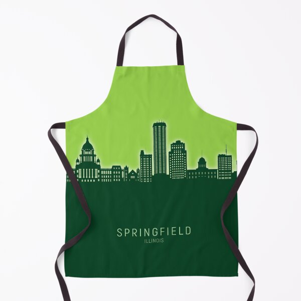 Item preview, Springfield Illinois Skyline designed and sold by ArtPrints.