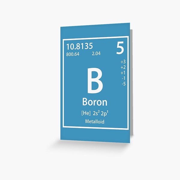 Artikel-Vorschau von Bor-Element, designt und verkauft von cerebrands.
