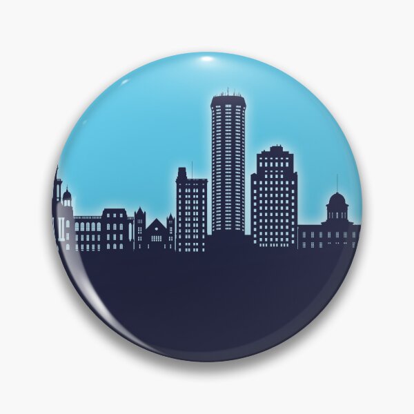 Item preview, Springfield Illinois Skyline designed and sold by ArtPrints.