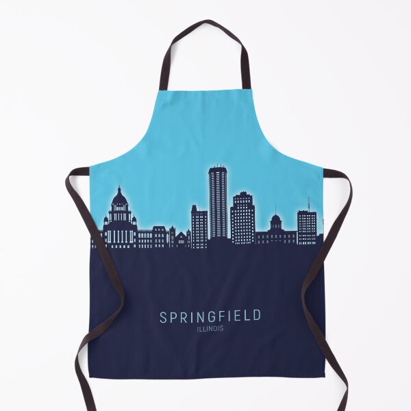 Artikelvorschau, Skyline von Springfield, Illinois entworfen und verkauft von ArtPrints.
