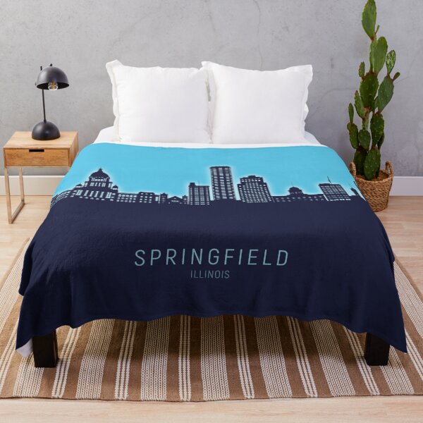 Artikelvorschau, Skyline von Springfield, Illinois entworfen und verkauft von ArtPrints.