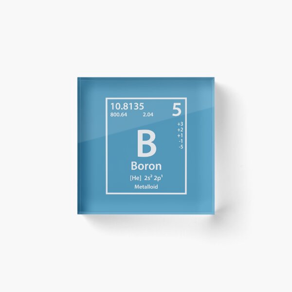 Aperçu de l'œuvre Élément de bore créée et vendue par cerebrands.