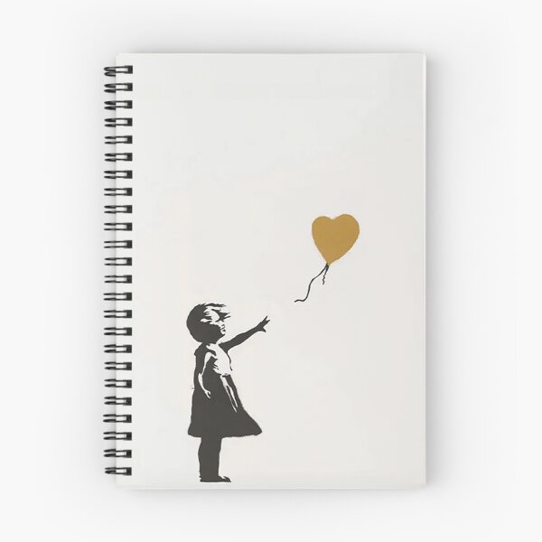 Item preview, Banksy Girl with Gold Balloon designed and sold by laundyjames.