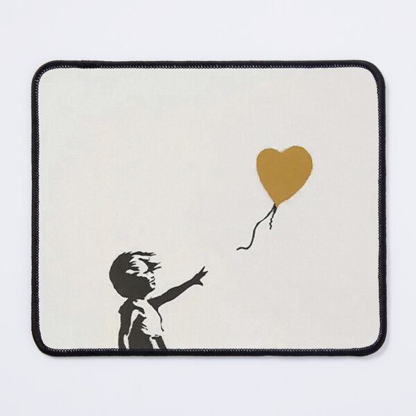 Item preview, Banksy Girl with Gold Balloon designed and sold by laundyjames.