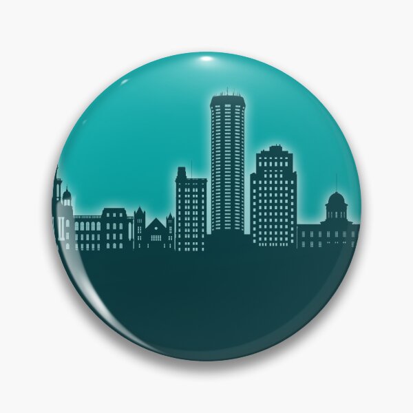 Item preview, Springfield Illinois Skyline designed and sold by ArtPrints.