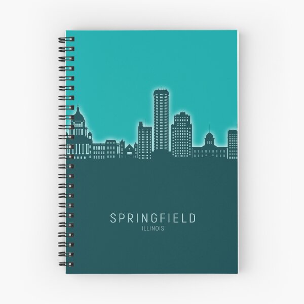 Item preview, Springfield Illinois Skyline designed and sold by ArtPrints.