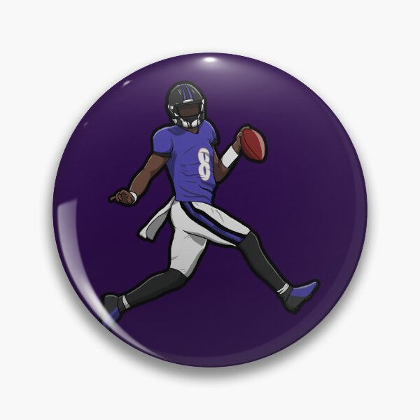 Item preview, Lamar Jackson Running Touch Down 	 	 designed and sold by wtkjofbubds60.