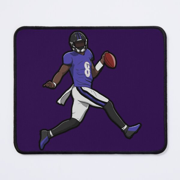 Item preview, Lamar Jackson Running Touch Down 	 	 designed and sold by wtkjofbubds60.