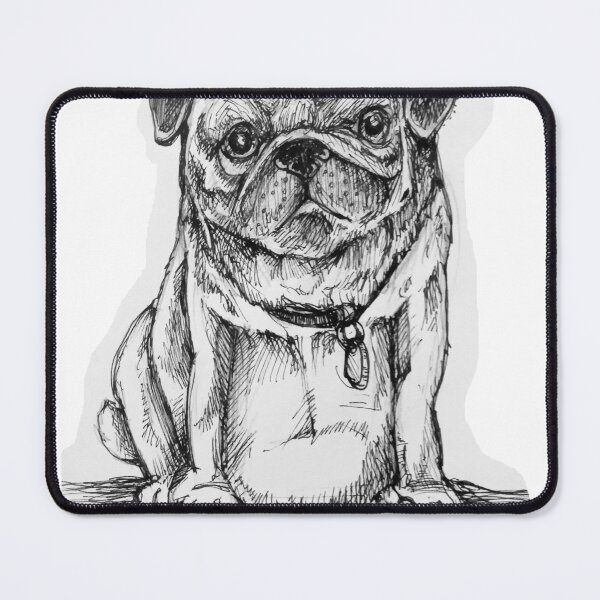 Item preview, Pug pug pug , sit (Pug dog) designed and sold by SilentlyRob668.