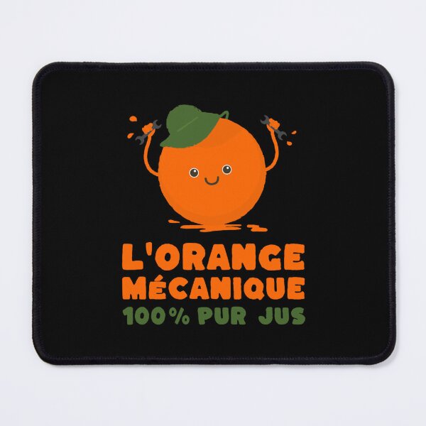 Item preview, CLOCKWORK ORANGE 100 PURE JUICE - Mechanical humor logo designed and sold by ChanelDuong.