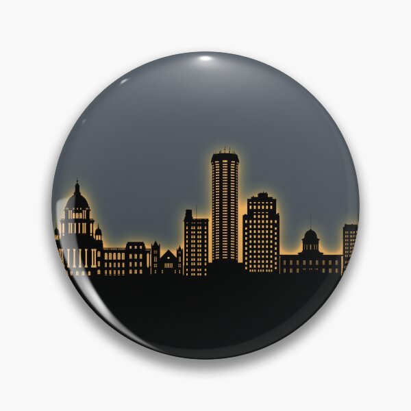 Item preview, Springfield Illinois Skyline designed and sold by ArtPrints.