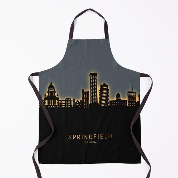 Artikelvorschau, Skyline von Springfield, Illinois entworfen und verkauft von ArtPrints.