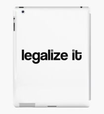 Legalize Marijuana iPad Case/Skin