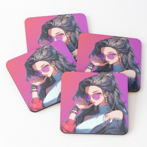 Item preview, 90s Anime Girl: Alessandra - Embrace the Alluring Charisma of a Timeless Persona! designed and sold by RIAiCreations.
