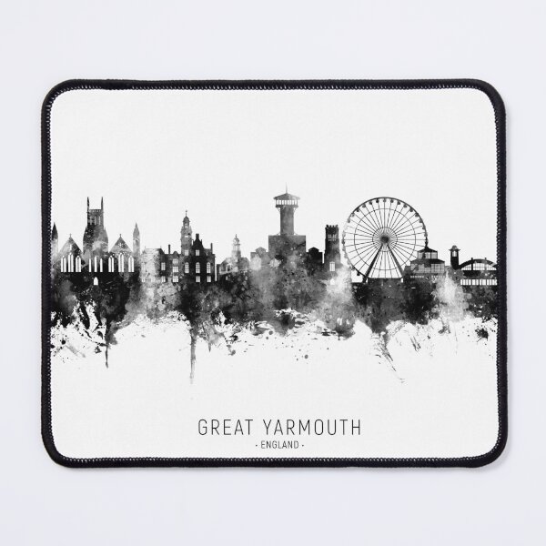 Item preview, Great Yarmouth England Skyline designed and sold by ArtPrints.