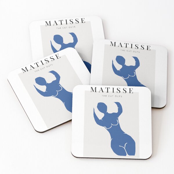 Item preview, Elegant Matisse Blue woman contemporary art_1 designed and sold by shreya ranjan.
