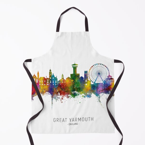 Item preview, Great Yarmouth England Skyline designed and sold by ArtPrints.