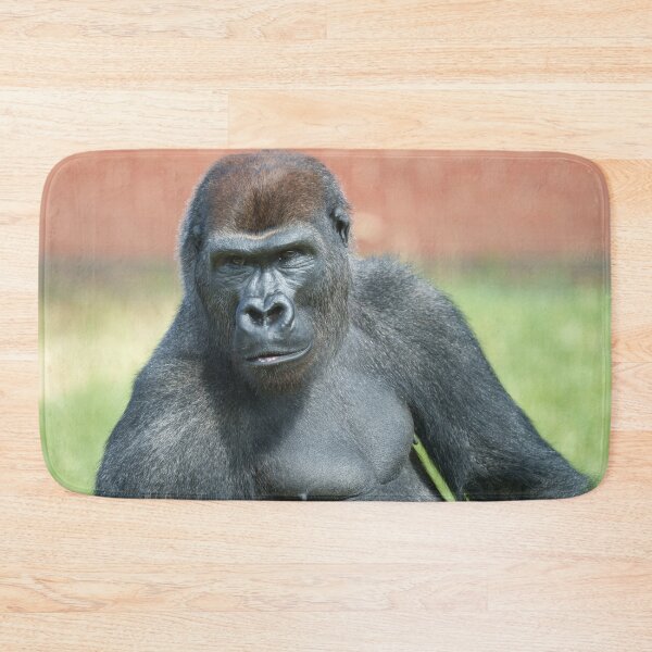 Item preview, Blackback Gorilla Lope Portrait designed and sold by rawshutterbug.