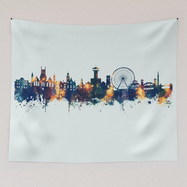 Item preview, Great Yarmouth England Skyline designed and sold by ArtPrints.