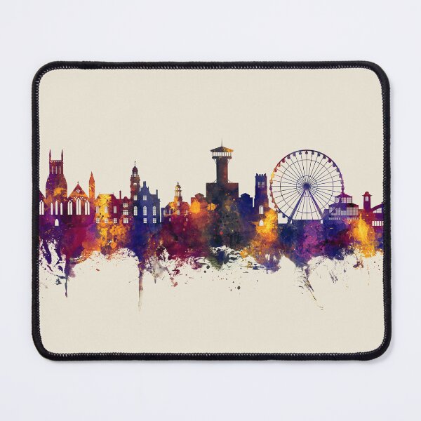 Item preview, Great Yarmouth England Skyline designed and sold by ArtPrints.