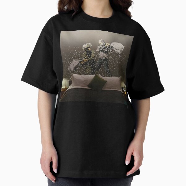 Item preview, Banksy by Walled Off Hotel Pillow Fight designed and sold by brewsterdavid.