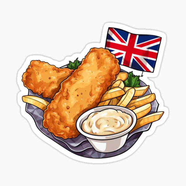 Item preview, London Fish and Chips designed and sold by TheMury.