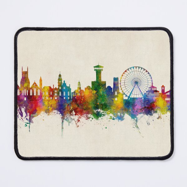 Item preview, Great Yarmouth England Skyline designed and sold by ArtPrints.