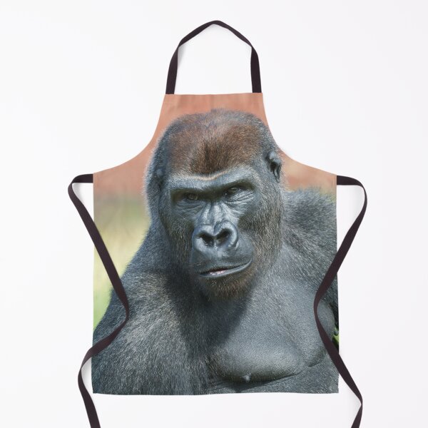 Item preview, Blackback Gorilla Lope Portrait designed and sold by rawshutterbug.