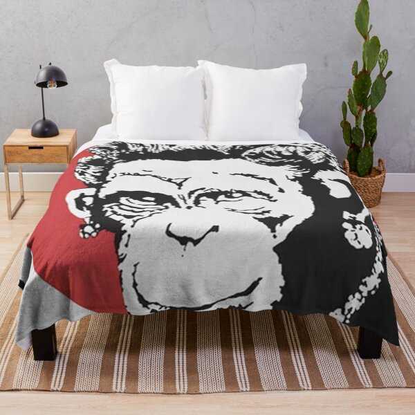 Item preview, Monkey Queen Banksy designed and sold by brewsterdavid.