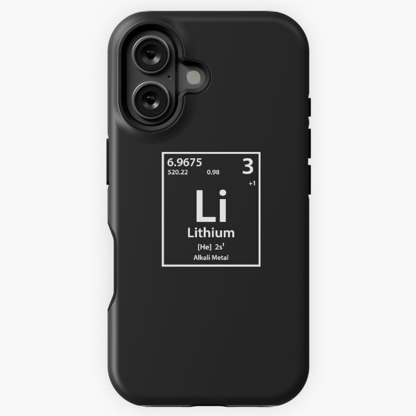 Aperçu de l'œuvre Élément de lithium créée et vendue par cerebrands.