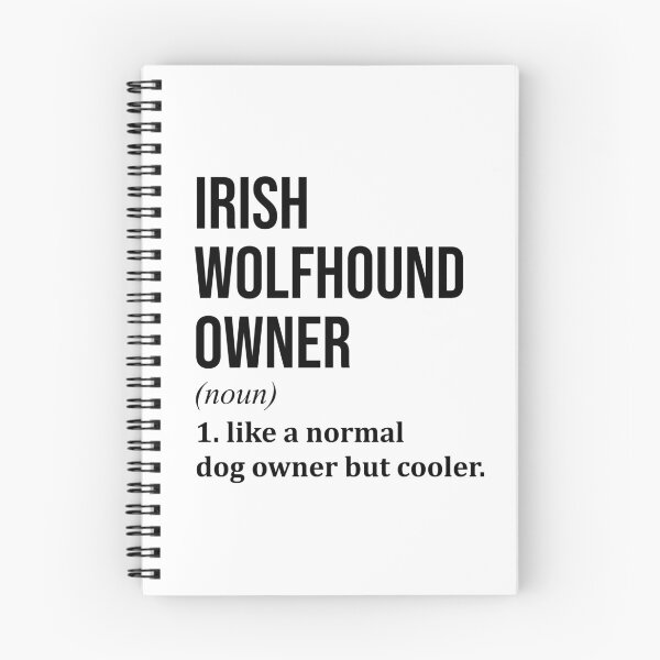 Item preview, Irish Wolfhound Dog Owner Definition designed and sold by XCIV.