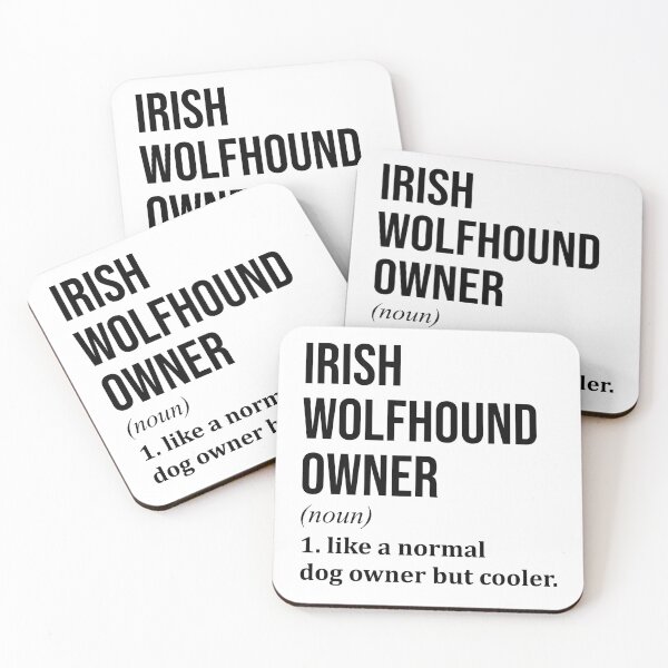Item preview, Irish Wolfhound Dog Owner Definition designed and sold by XCIV.