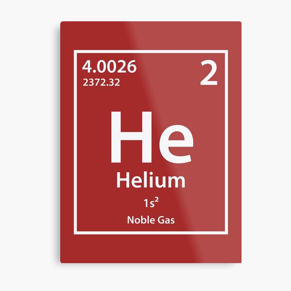Aperçu de l'œuvre Hélium élément créée et vendue par cerebrands.
