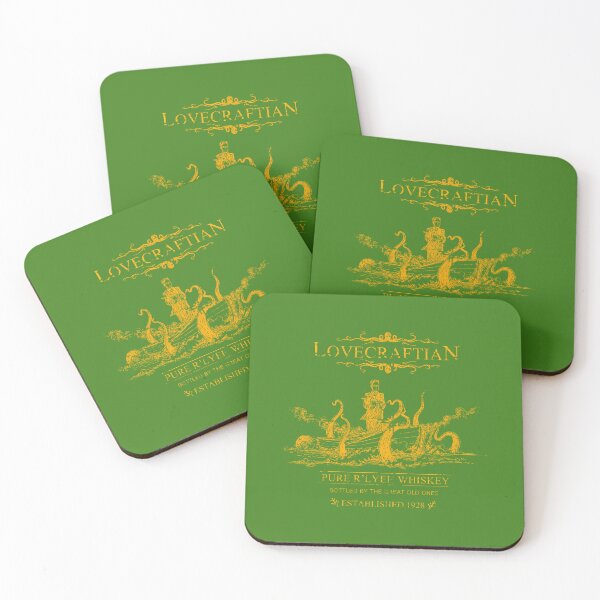 Item preview, Lovecraftian - R'lyeh Whiskey Gold Label   	 designed and sold by zykilsoo13.