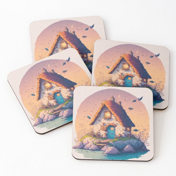 Item preview, Enchanting Hut by the Stream designed and sold by Rubab Designs.