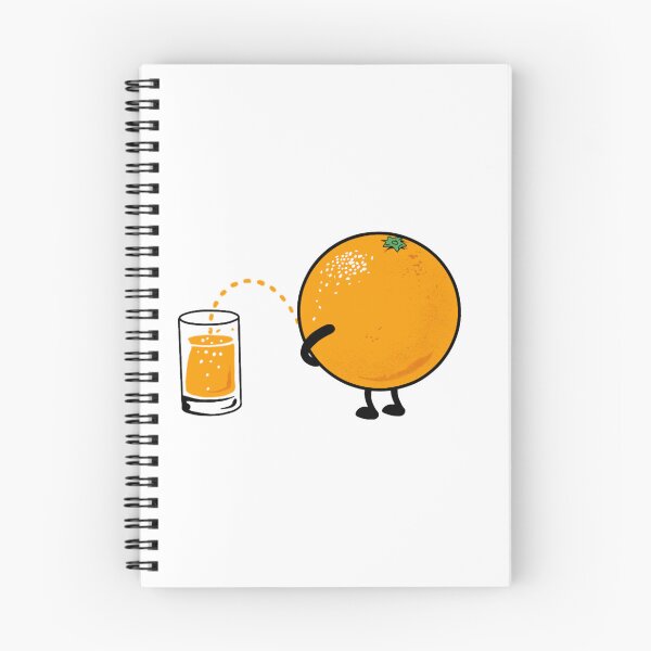 Item preview, funny orange juice cartoon designed and sold by CarrolEdmonds.