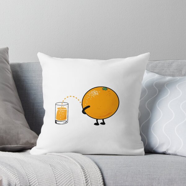 Item preview, funny orange juice cartoon designed and sold by CarrolEdmonds.